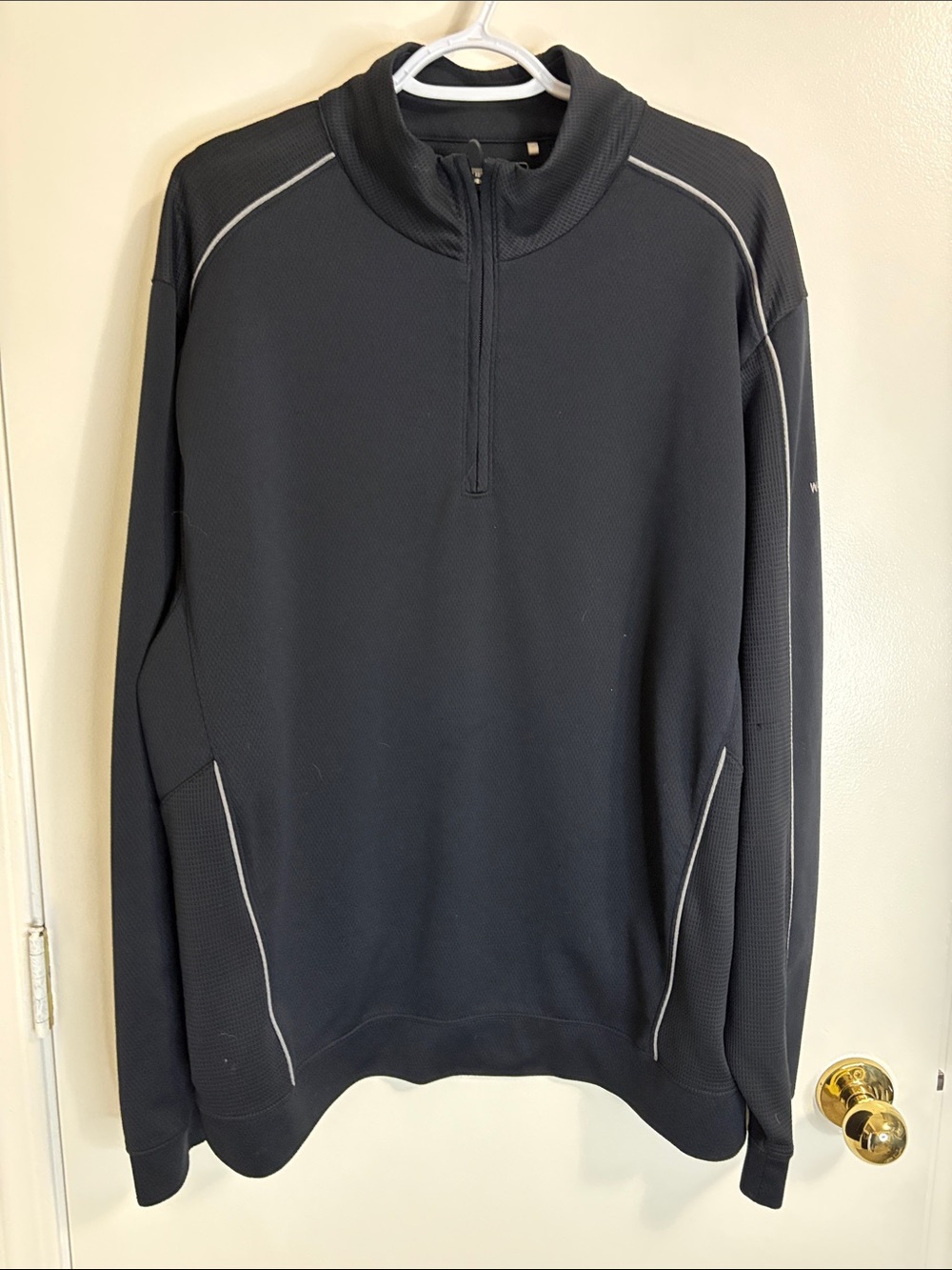Cutter & Buck Black CB DryTec Performance Top